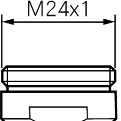 Aeratorius MORA, M24x1, 9 l/min