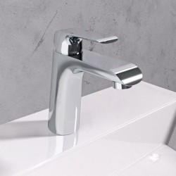 Praustuvo maišytuvas Ravak Flat, be dugno vožtuvo FL 014.00 chromas