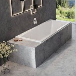 Akrilinė vonia Ravak Formy 02 Slim, 180 x 80 sniego baltumo