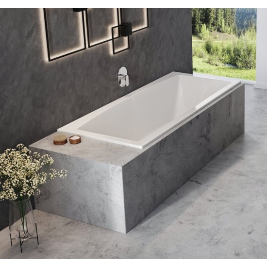 Akrilinė vonia Ravak Formy 02 Slim, 180 x 80 sniego baltumo