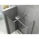 Montavimo rinkinys dušo kabinoms ir sienelėms Ravak Brilliant ir Walk-In, W SET, Uni Free/Wall (bright alu)