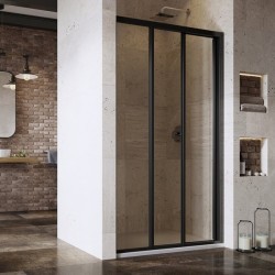 Stumdomos dušo durys Ravak Supernova, ASDP3-100 198, satinas+plastikas Pearl