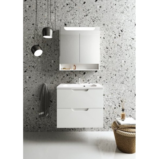 Spintelė po praustuvu Ravak SD Classic II, 800 balta/balta