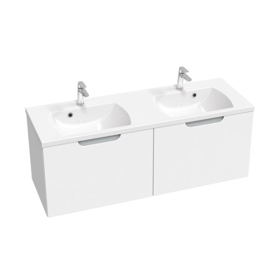 Spintelė po praustuvu Ravak SD Classic II 1300, balta/pilka