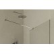 Dušo kabina Walk-In Air Wall, 90, Walk-In Air Wall 90 juodas+Transparent