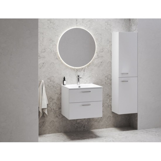 Lietas praustuvas Ravak Chrome Slim, 800 su persipylimu