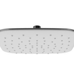 Stacionari dušo galva Ravak ABS, 983.10 kvadratine balta, 250 mm