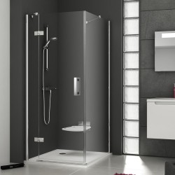 Stacionari sienelė Ravak SmartLine, SMPS-100 R chromas+stiklas Transparent