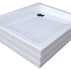 Akrilinis dušo padėklas Ravak Aneta, 75x90 PU baltas