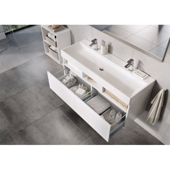 Spintelė po praustuvu Ravak SD Natural, 1200 balta