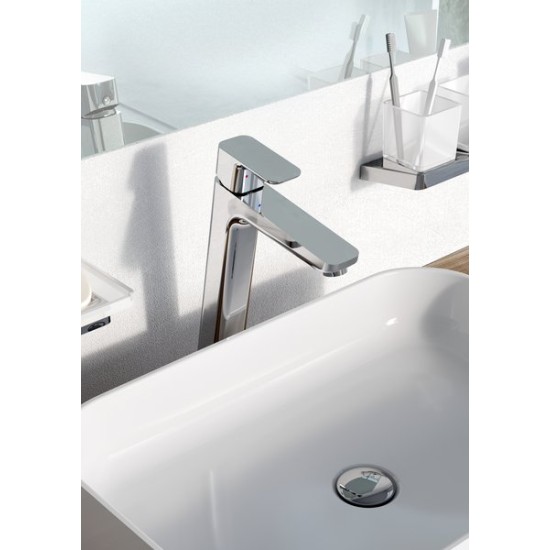 Praustuvo maišytuvas Ravak 10° Free, TD F 015.00 333 mm, be dugno vožtuvo, chromas