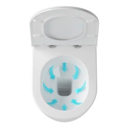 Pakabinamas WC Ravak, Uni Chrome Rim